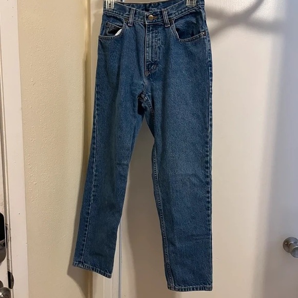 L.L. Bean Other - L.L. Bean Men's Straight-Leg Jeans in Dark Blue Denim